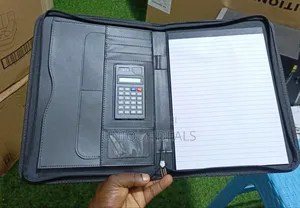Business Portfolio And Organizer With Calculator