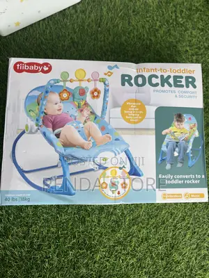 Infant to Toddler Baby Rocker – Baby Ocean Breeze Rocker