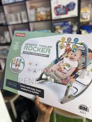 Infant to Toddler Baby Rocker – Cozy Twilight Rocker Nest