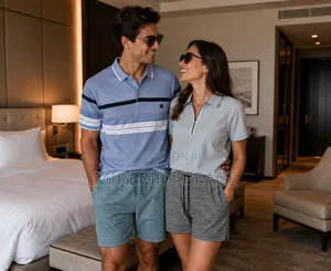 Quarter Zip Polo Shirts