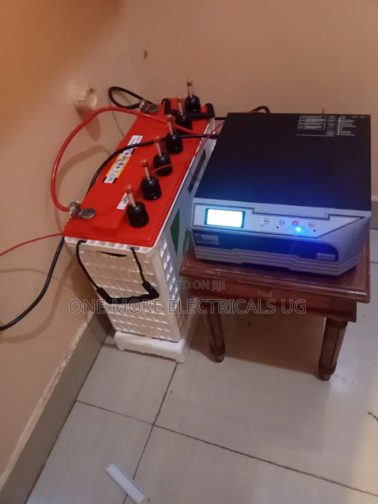 Affordable Backup System Battery 100ah/12v and 700va