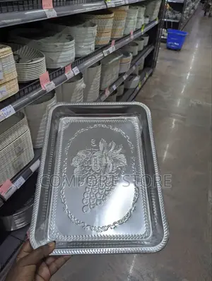 Stainless Steel Serving Tray