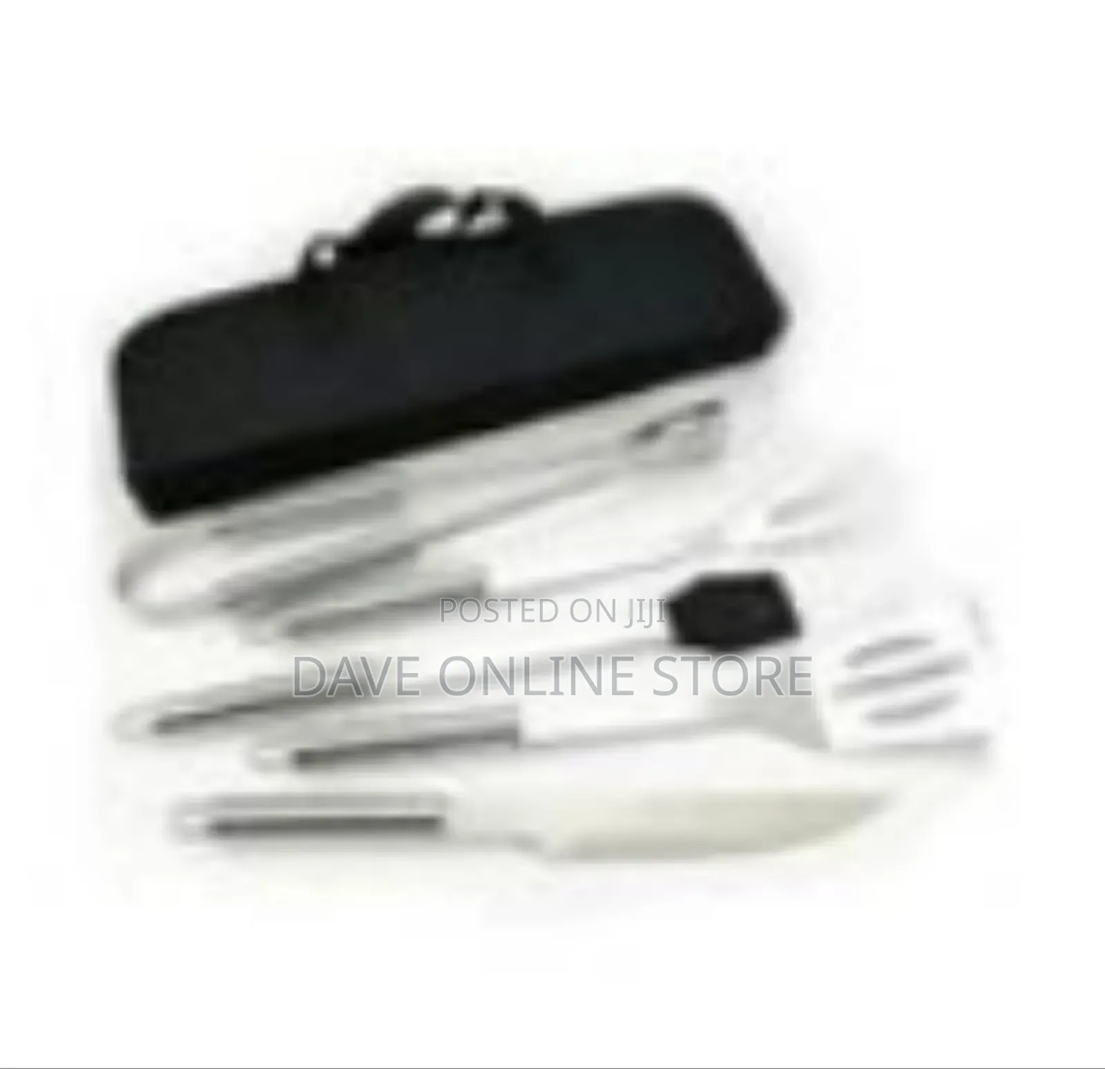 5-Piece Stainless Steel BBQ Grill Tool Kit