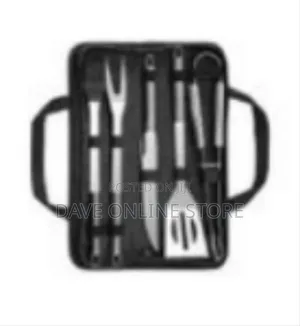5-Piece Stainless Steel BBQ Grill Tool Kit