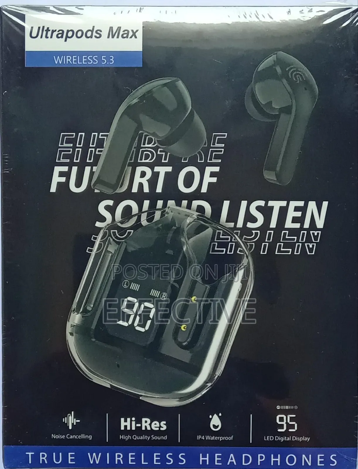 Generic Ultrapods Max Wireless Earphones.