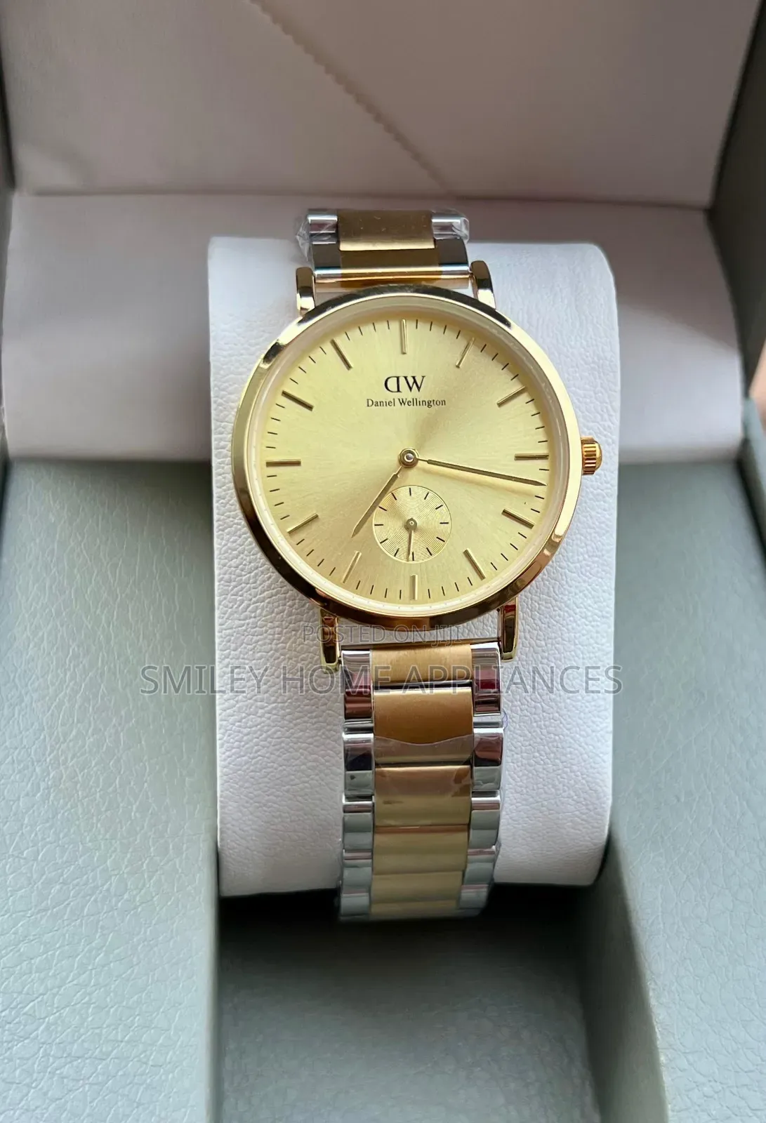 Yellow Face Women's Original Daniel Wellington Classy Wrist Time Piece