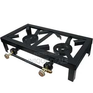Commercial 2 Burner Gas Stove Heavy Duty Gas Stoves