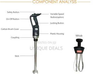 Commercial Immersion Blender Hand Mixer