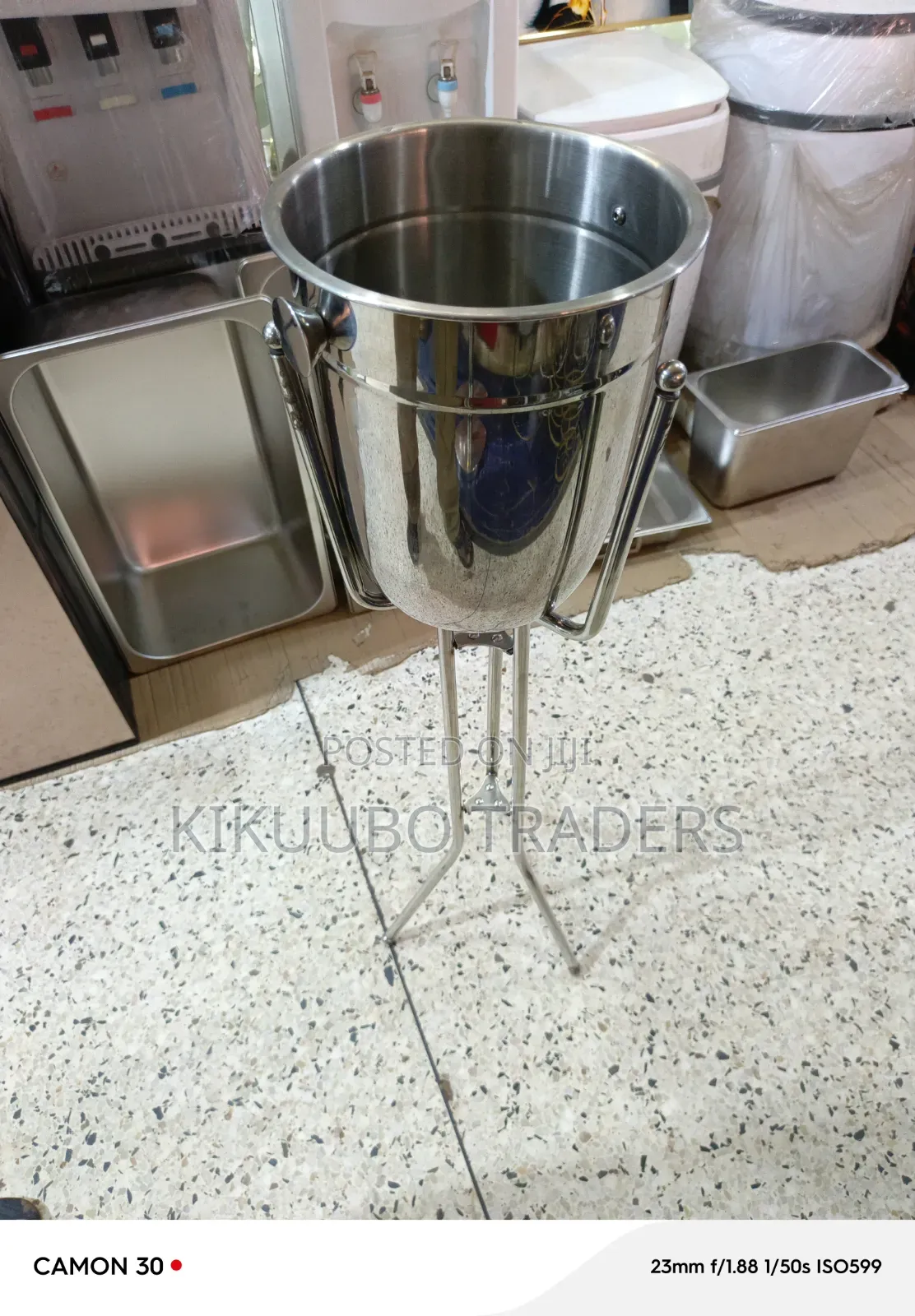 Champagne Wine Bucket With Stand