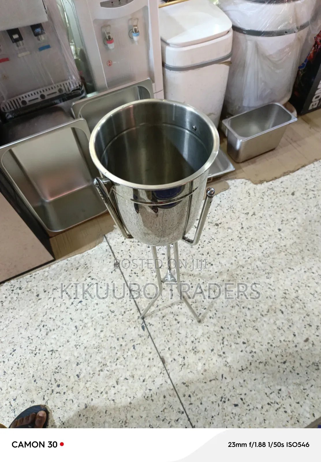 Champagne Wine Bucket With Stand