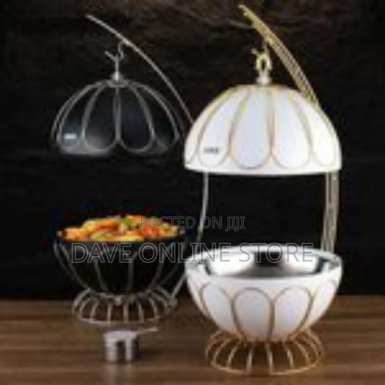 Elegant Hanging Dome Chafing Dish and Food Warmer