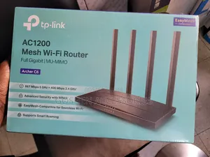 Tplink Archer C6 Gigabit Router.