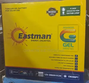 High Performance Gel Tubular Battery 200ah/12v