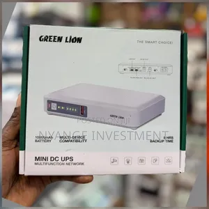 Green Lion Mini Dc Ups 10000mah For Network Power Backup.