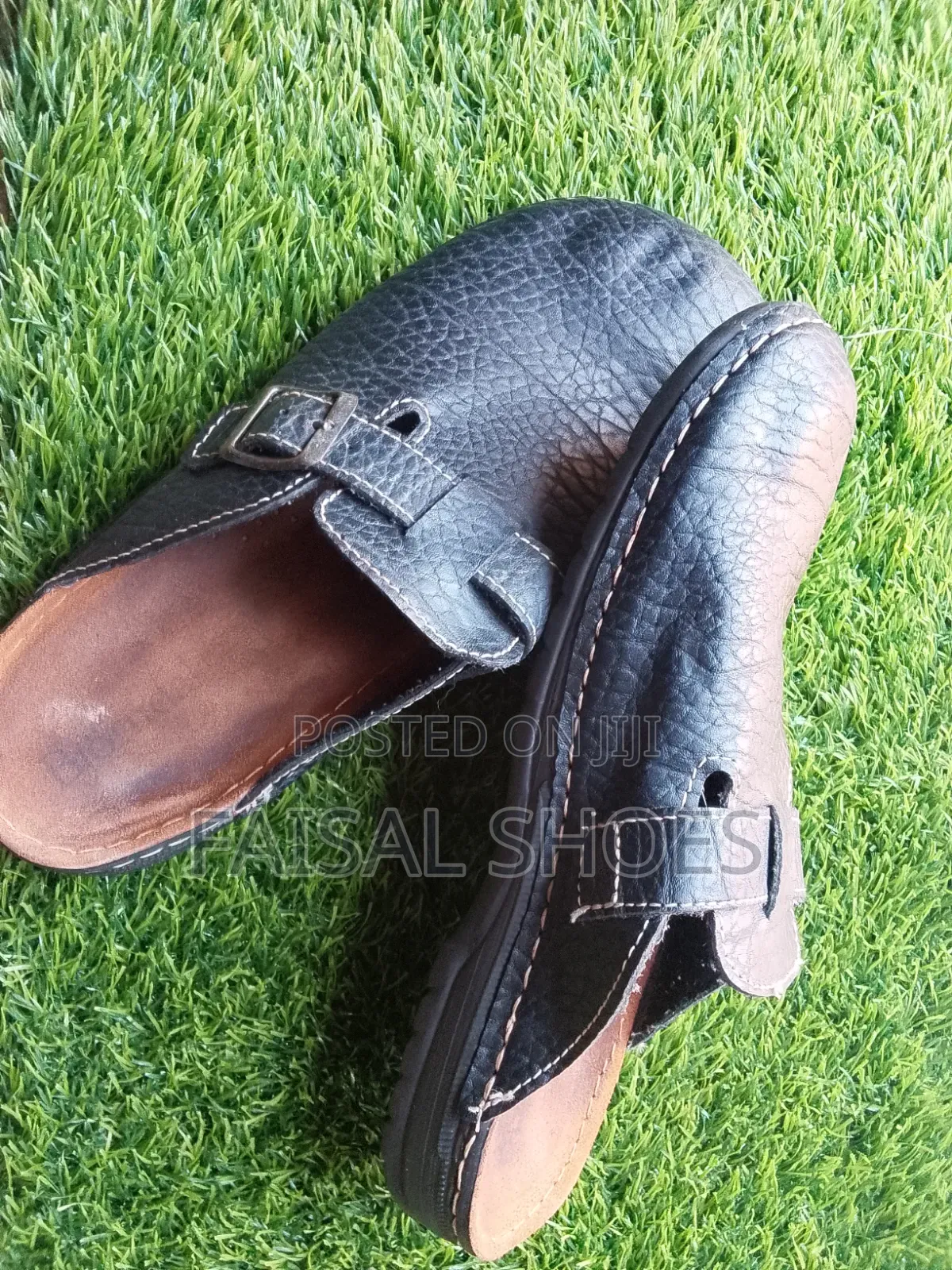 Mens Black Sandals