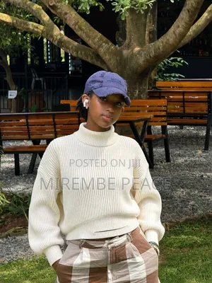 Mock Neck Knit Sweaters