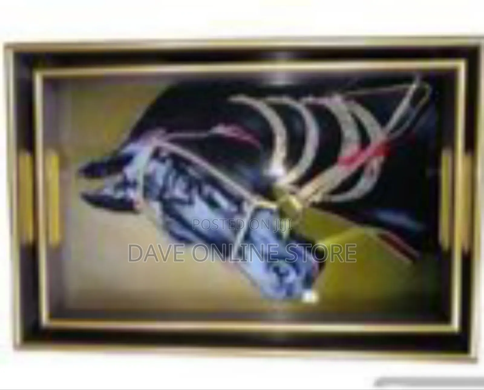 Artistic Equine Serving Tray Set