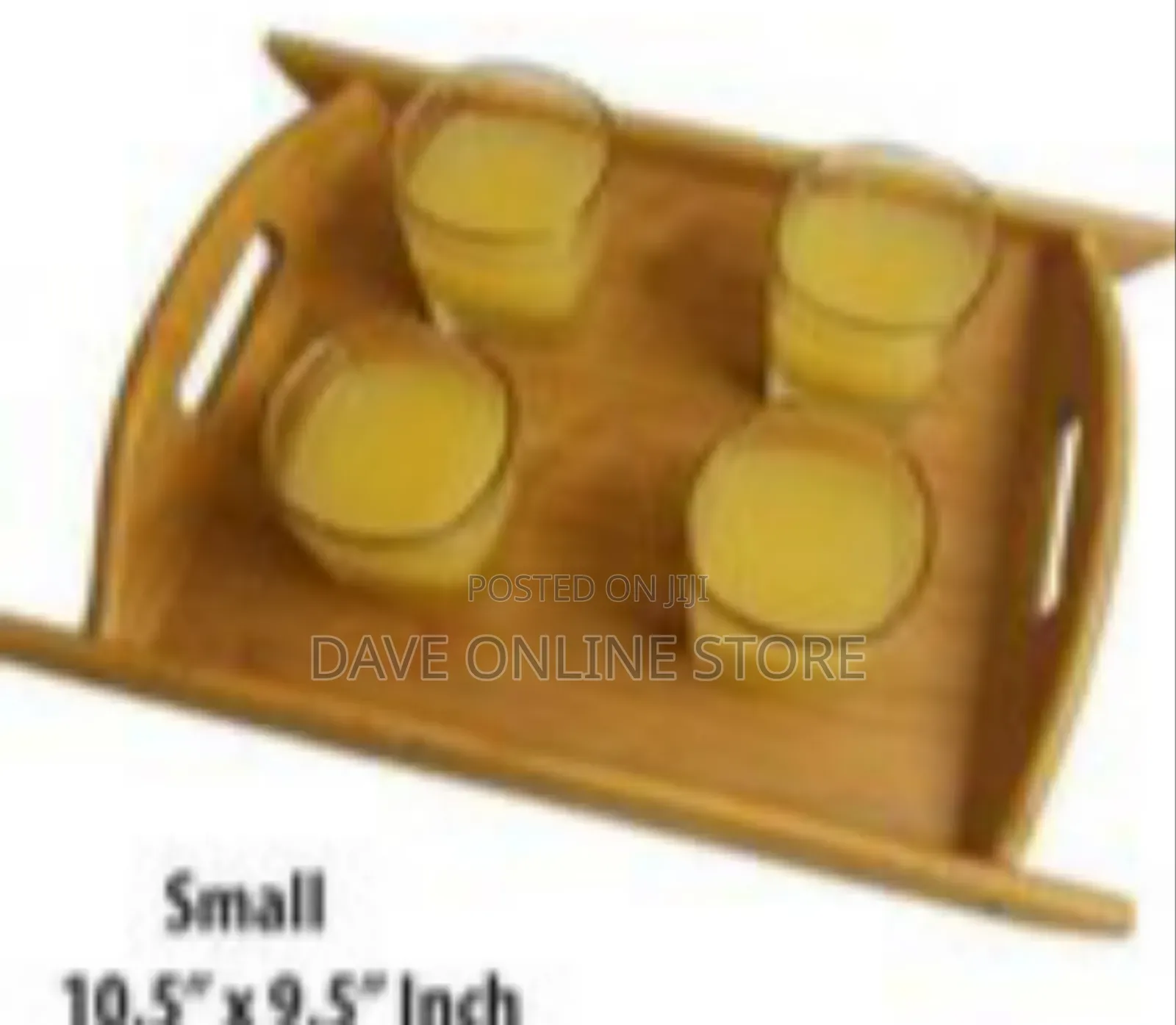 Versatile Nesting Bamboo Serving Tray Set (3 Pieces)