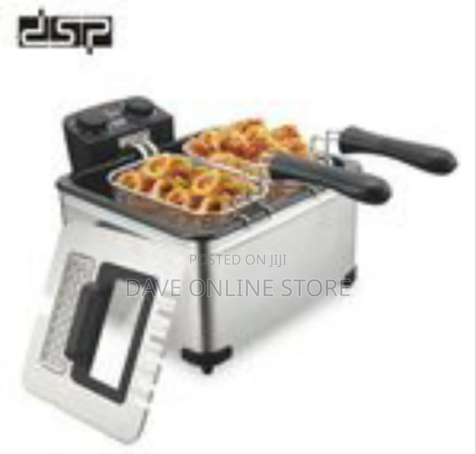 DSP Professional 5liter Dual Basket Deep Fryer