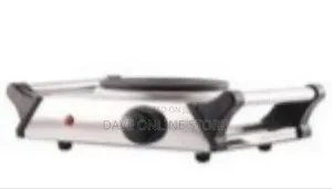 Single Plate Electric Hot Plate - Silver