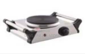 Single Plate Electric Hot Plate - Silver