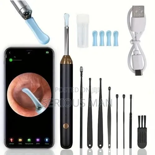 Inteligent Visual Ear Wax Removal Cleaner Tool With Hd Otoscope Camera