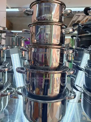 Seemann Stainless Steel Cookware Set.