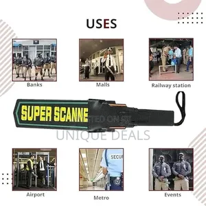 Super Scanner Hand Held Security Metal Detector