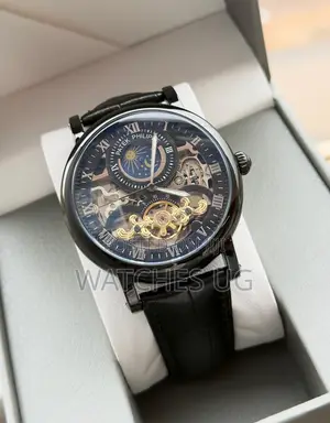 Patek Phillipe Automatic Full Black Watch