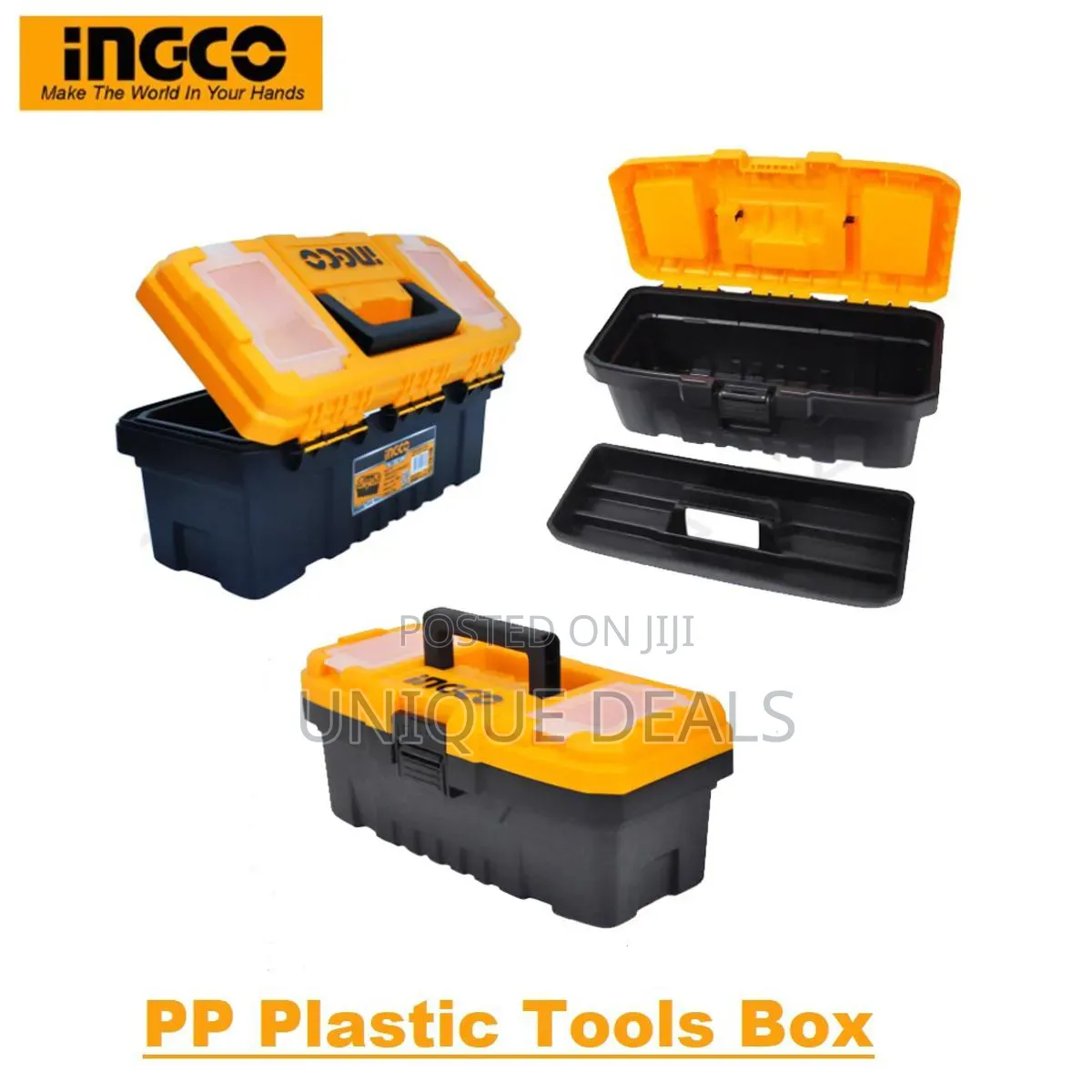 Ingco Empty Tool Box Set of 3