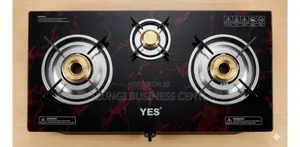 3 Burner Gas Stove Yes Triple Glass Gas Cooker