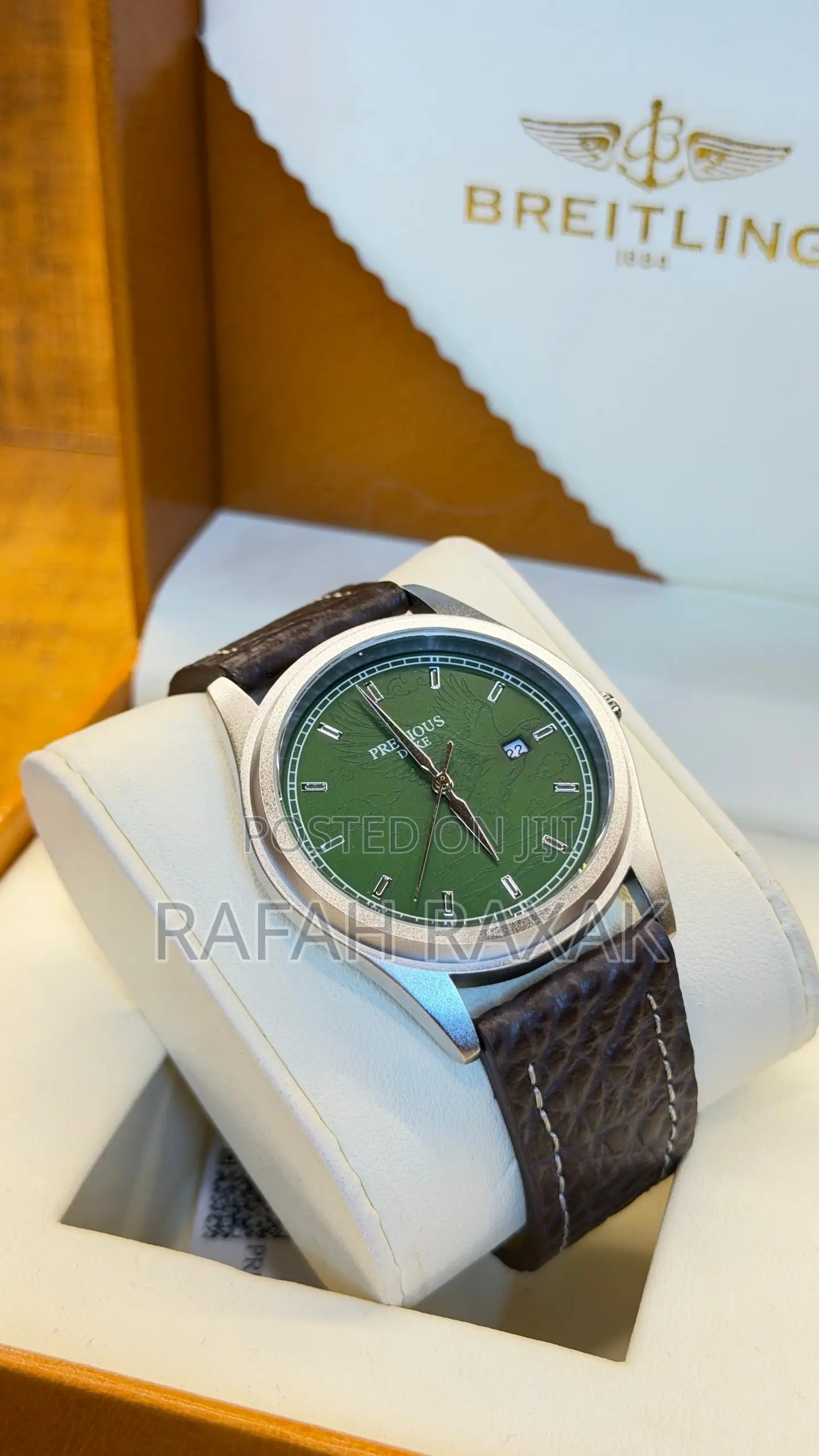 Green Dial Version of Precious Duke Watch