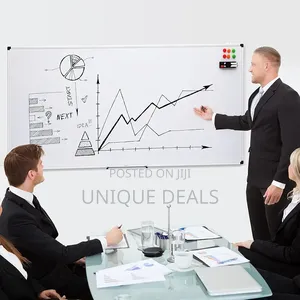 120*240cm Magnetic Dry Wipe Whiteboard With Pen Tray, Dry Erase