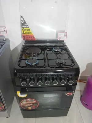 Blueflame Cooker 60×60 With Electric Oven 3 Gas+ 1 Electric