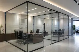 Modern Glass Office Partitioning