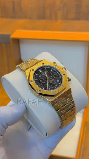 Gold Version of Audemars Piguet Royal Oak Chronograph Watch