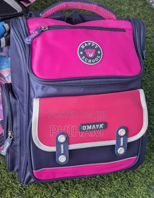 Pink Omaya School Bag