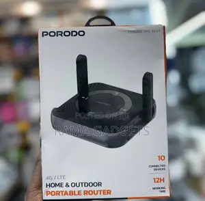 Porodo 4g/Lte Home Outdoor Portable Router.