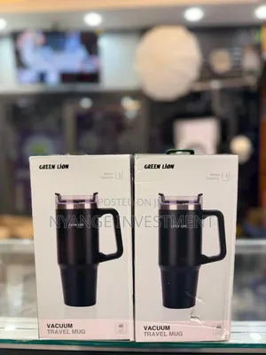 Green Lion Vacuum Travel Mug -