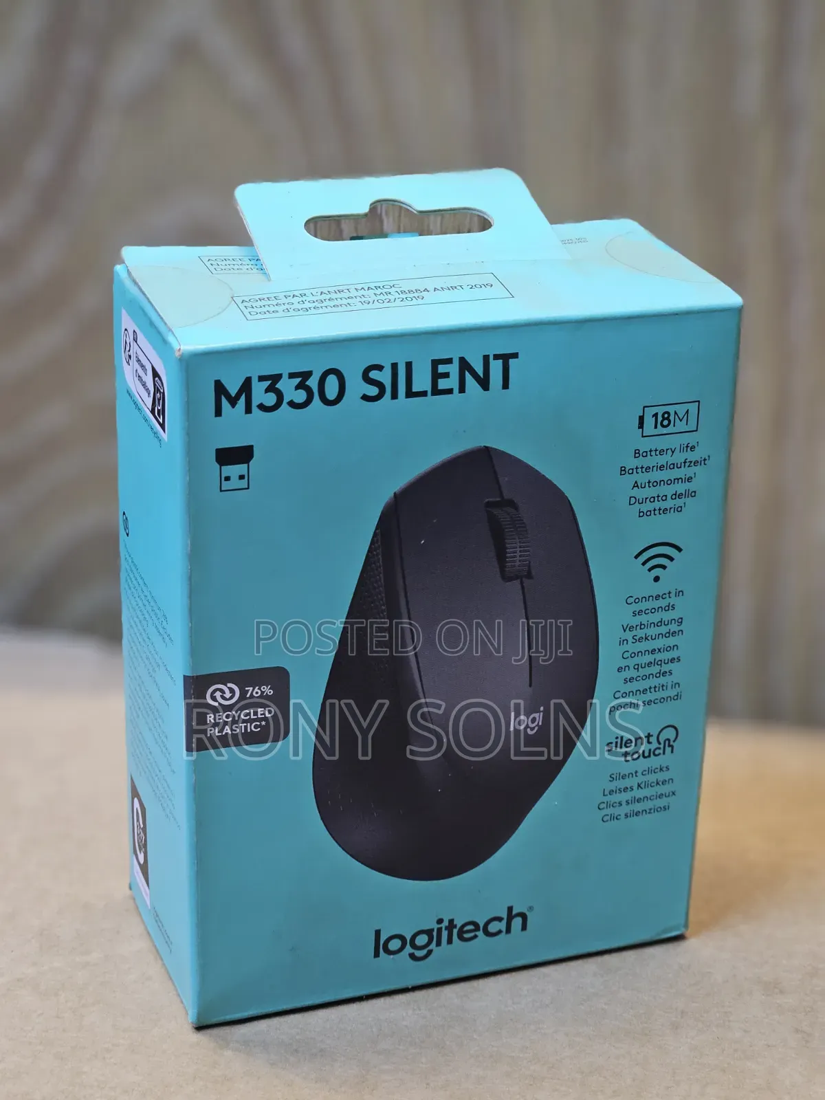 Logitech M3330 Silent Wireless Mouse