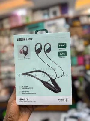Green Lion Spirit Open-Ear Neckband Headset -