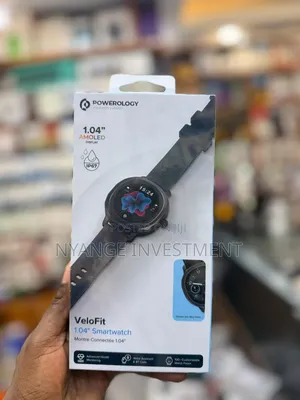 Powerology Velofit 1.04" Amoled Display Smartwatch -