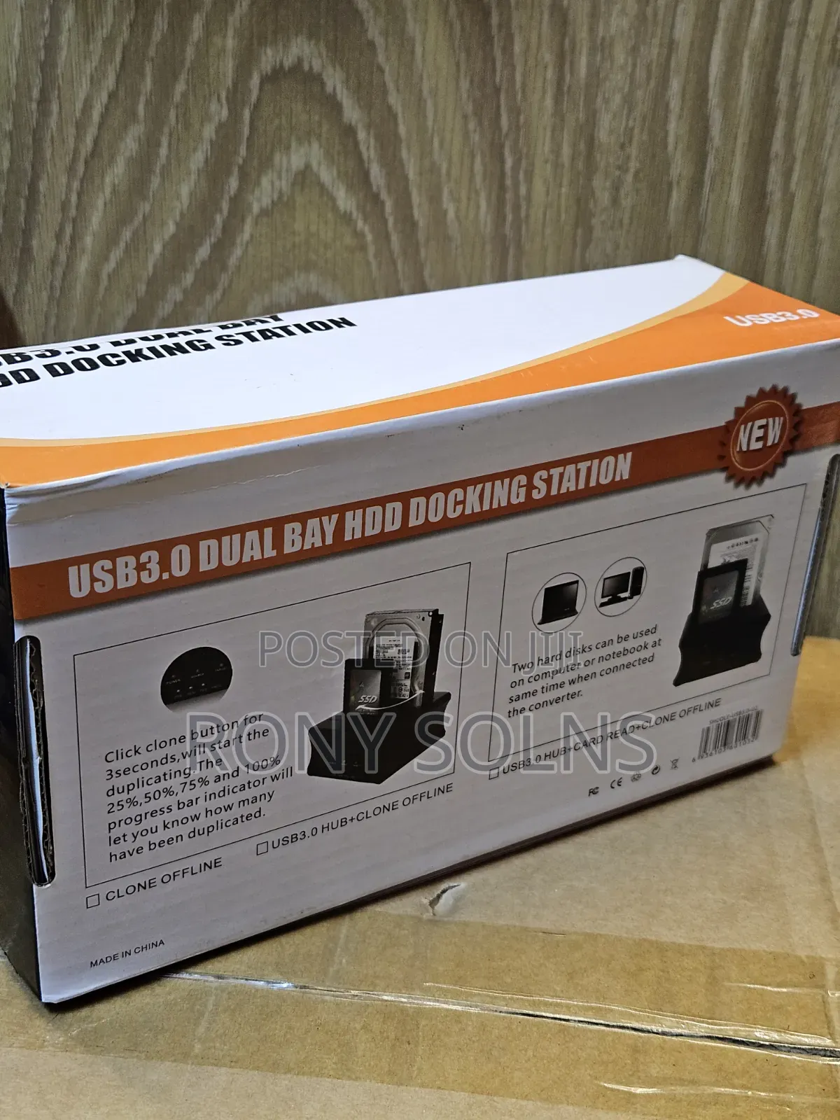 Usb Dual HDD Docking Station-Clone
