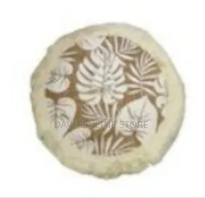 Set of 4 Boho-Chic Fringed Round Placemats