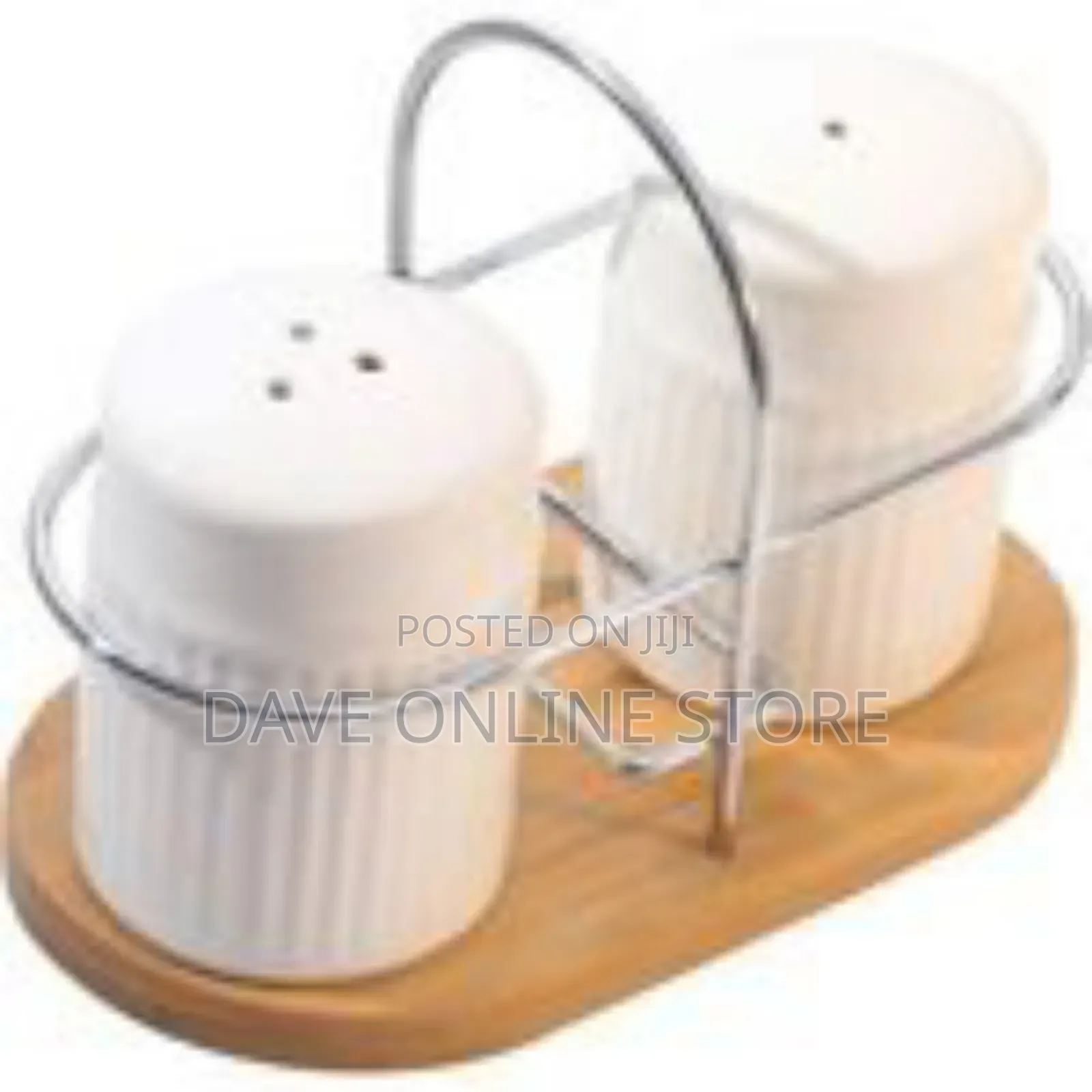 Ceramic Salt and Pepper Shaker Set