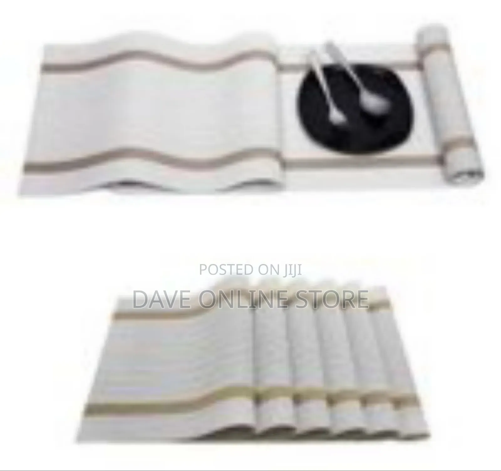 Woven PVC/Vinyl Herringbone Placemats