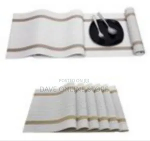 Woven PVC/Vinyl Herringbone Placemats