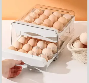 Stackable Clear Egg Holder