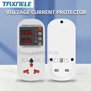 Adjustable Current Under Voltage Protector Socket Ac 220v 110v