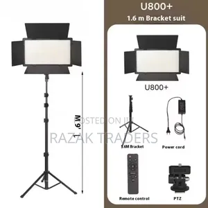 Pro Led 800 *Rgb* Led Video Light Panel for Professional Photography